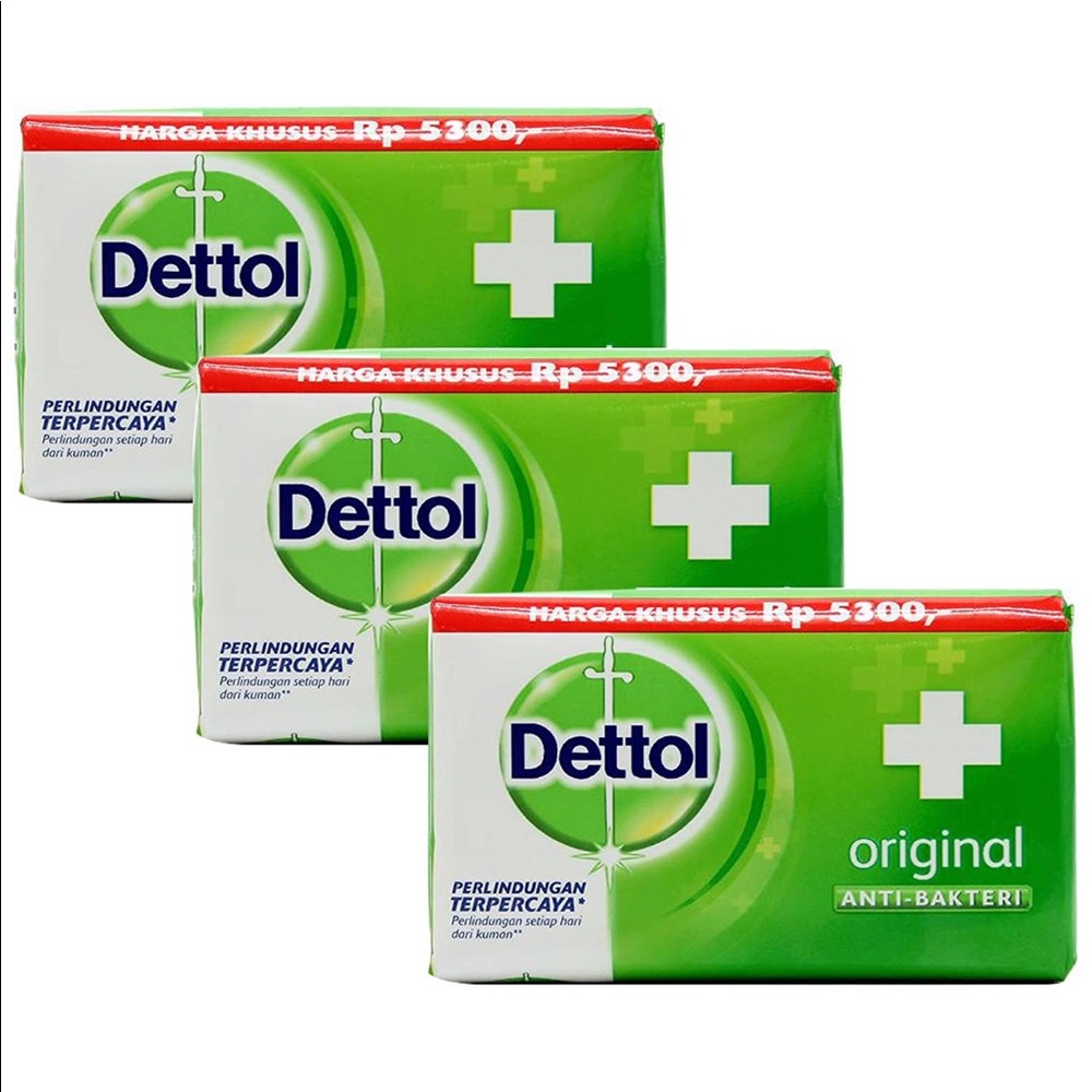 Dettol Soap, 2.5oz (Pack of 3)